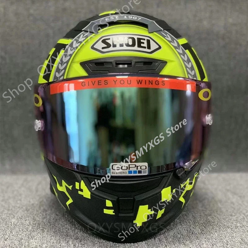 X14 Full Face Helmet X-Spirit III The Isle of Man TT Races X-Fourteen Helmet Solid X-14 Sports Bike Racing Motorcycle Helmet
X14 Full Face Helmet X-Spirit III The Isle of Man TT Races X-Fourteen Helmet Solid X-14 Sports Bike Racing Motorcycle Helmet
