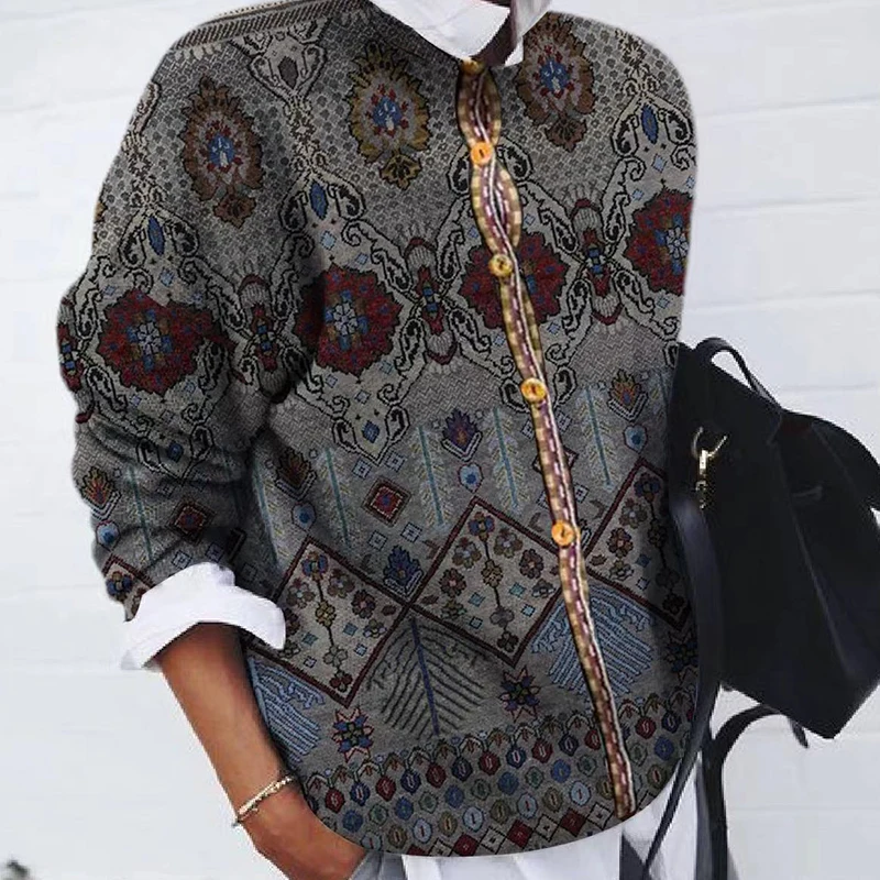 Fashion Winter Leopard Dandelion Print Sweater Women Casual Long Sleeve Knitted Sweaters Elegant O Neck Patchwork Tops Pullover
Fashion Winter Leopard Dandelion Print Sweater Women Casual Long Sleeve Knitted Sweaters Elegant O Neck Patchwork Tops Pullover