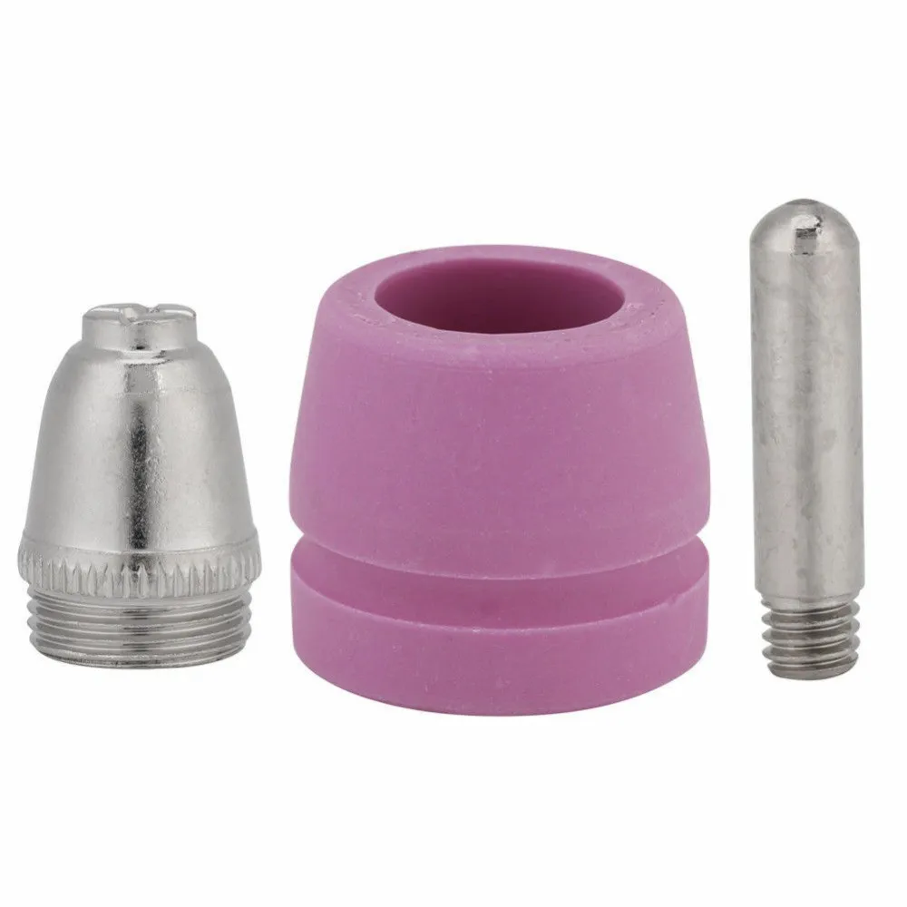 26Pcs AG60 SG55 Consumables SG-55 AG-60 Cutting Torch Parts Suitable For Plasma Cutter Plasma Torch Accessories
26Pcs AG60 SG55 Consumables SG-55 AG-60 Cutting Torch Parts Suitable For Plasma Cutter Plasma Torch Accessories