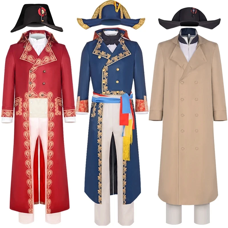 Napoleon Cosplay Costume Retro French Bonaparte Emperor Cosplay Military Uniform Women Men Halloween Party Role Play Outfit
Napoleon Cosplay Costume Retro French Bonaparte Emperor Cosplay Military Uniform Women Men Halloween Party Role Play Outfit