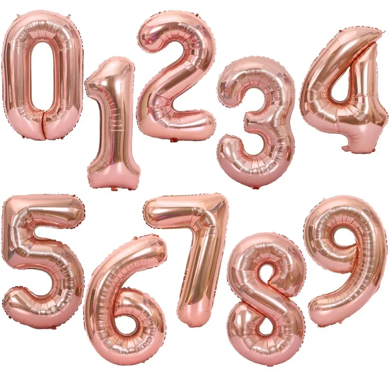 Number Foil Balloons for Kids and Adults,Rose Gold and Silver Digit Figure,Helium BalloonBirthday and Wedding DecorParty Supplie
Number Foil Balloons for Kids and Adults,Rose Gold and Silver Digit Figure,Helium BalloonBirthday and Wedding DecorParty Supplie