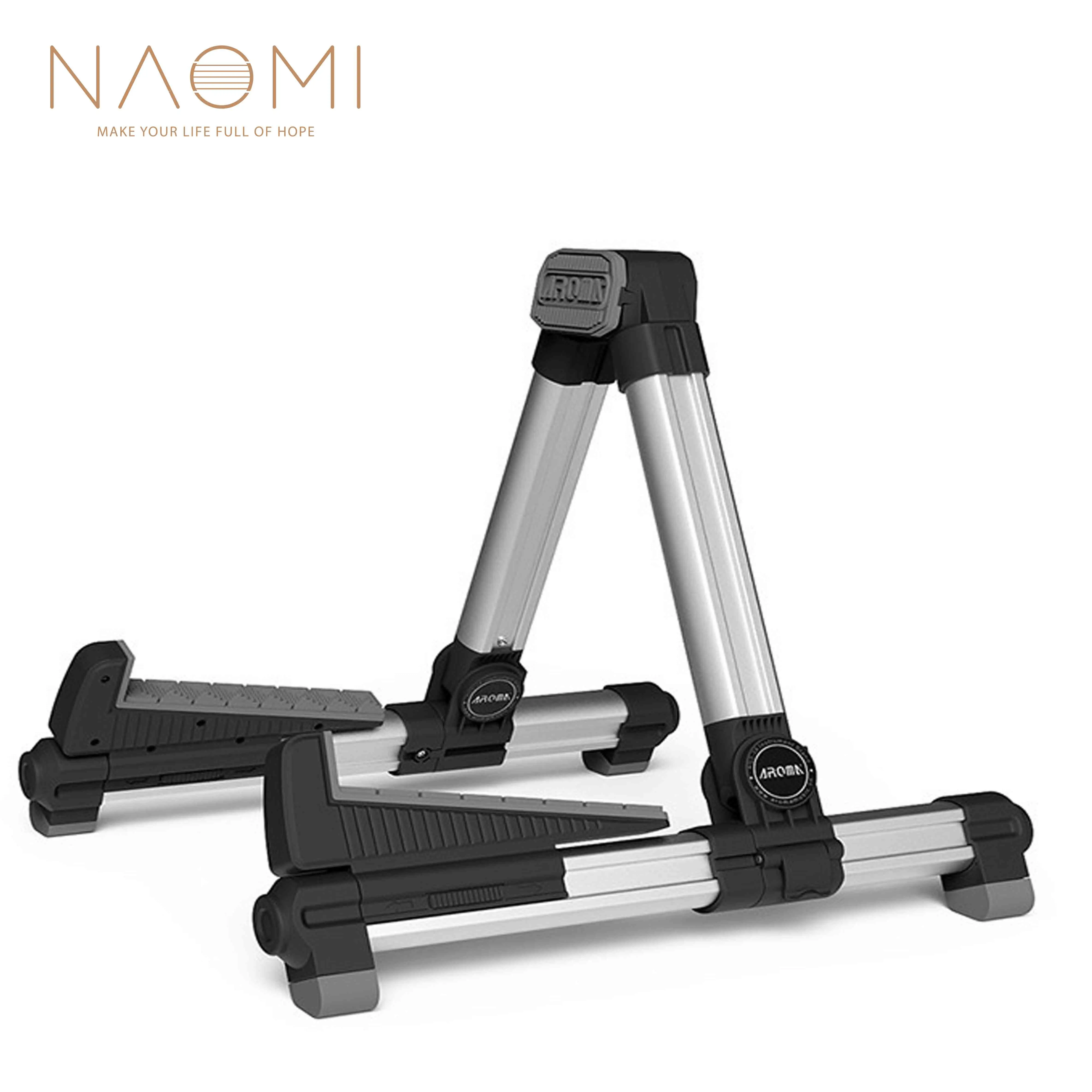 NAOMI AGS-08 Electric Guitar Stand Folding Adjustable Guitar Stand Aluminum Alloy A-Frame Stand Silver Guitar Axxessories New
NAOMI AGS-08 Electric Guitar Stand Folding Adjustable Guitar Stand Aluminum Alloy A-Frame Stand Silver Guitar Axxessories New