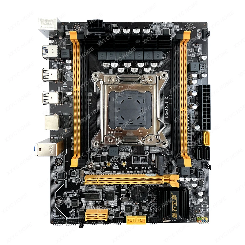 X79 материнская плата 2011 Pin E52660 2696 2680 V2 материнская плата для настольного компьютера CPU Suit
X79 материнская плата 2011 Pin E52660 2696 2680 V2 материнская плата для настольного компьютера CPU Suit