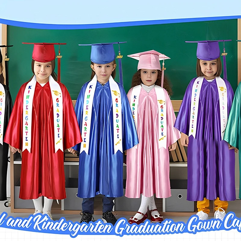 Graduation Season Children's Ribbon Etiquette Shoulder Strap Preschool Kindergarten Graduation Printing Honor Awarded Silk Shawl
Graduation Season Children's Ribbon Etiquette Shoulder Strap Preschool Kindergarten Graduation Printing Honor Awarded Silk Shawl