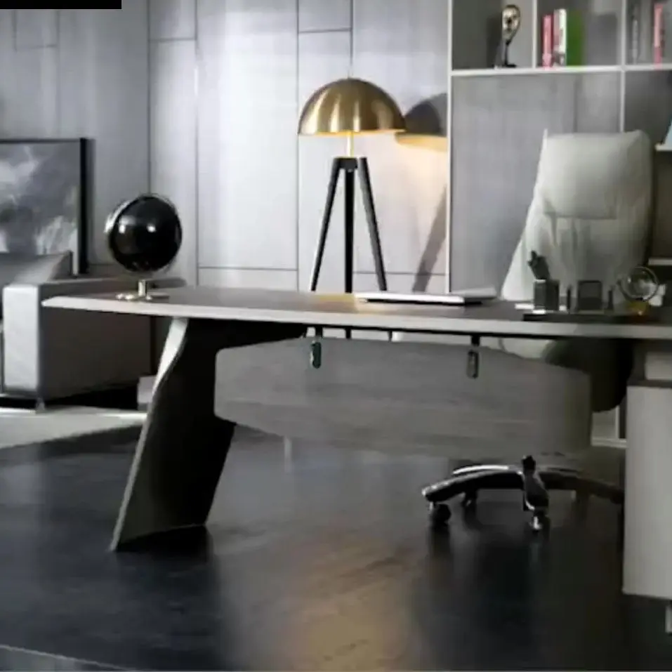 Simple office furniture, boss table, single desk, atmosphere, president table, manager's office desk and chair
Simple office furniture, boss table, single desk, atmosphere, president table, manager's office desk and chair