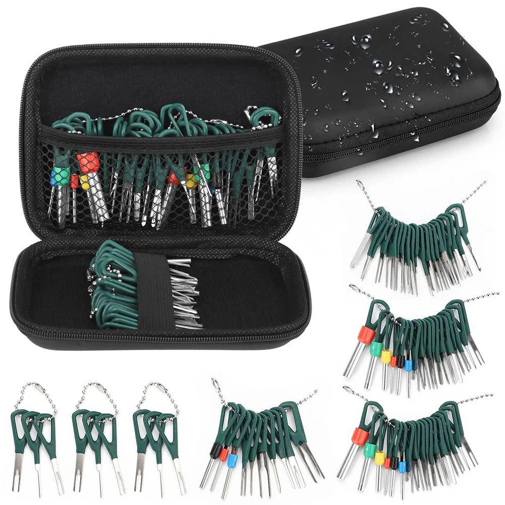 76pcs Car Cable Plug Removal Tool Pin Puller Repair Removal Tool Protecti Cover Universal Removal Tool Car Accessories
76pcs Car Cable Plug Removal Tool Pin Puller Repair Removal Tool Protecti Cover Universal Removal Tool Car Accessories