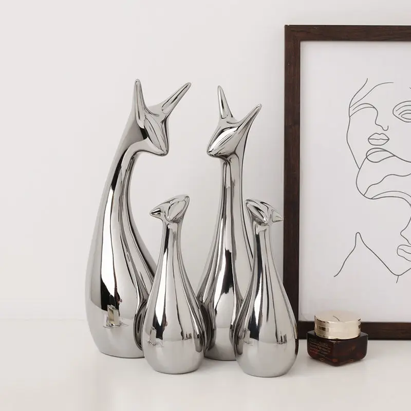 Deer Decoration, Living Room Electroplating Decoration, Silver TV Cabinet, Wine Cabinet, Dining Cabinet Decoration Home Decor
Deer Decoration, Living Room Electroplating Decoration, Silver TV Cabinet, Wine Cabinet, Dining Cabinet Decoration Home Decor