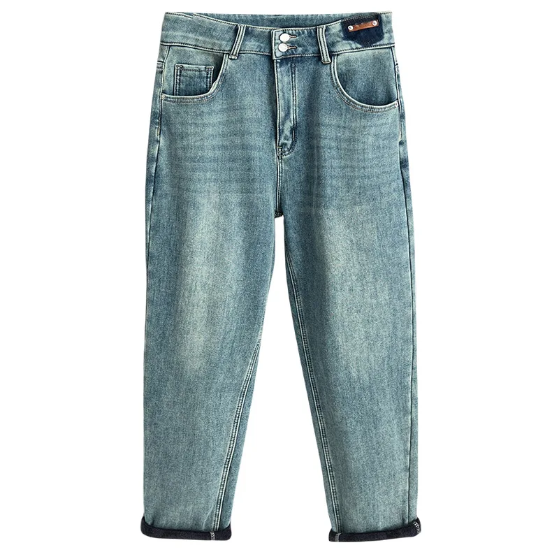 Женские джинсы с флисовой подкладкой Boutique Jeans, зимние Утепленные джинсовые шаровары длиной 100 кг, женские кожаные штаны с ярлыком, 1817
Женские джинсы с флисовой подкладкой Boutique Jeans, зимние Утепленные джинсовые шаровары длиной 100 кг, женские кожаные штаны с ярлыком, 1817