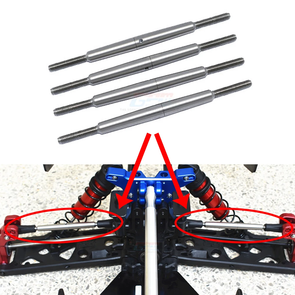 GPM ARRMA 1/5 KRATON OUTCAST 8S монстр-Трак металлический из нержавеющей стали передний рулевой галстук стержень + задний верхний рычаг галстук стержень ARA340156
GPM ARRMA 1/5 KRATON OUTCAST 8S монстр-Трак металлический из нержавеющей стали передний рулевой галстук стержень + задний верхний рычаг галстук стержень ARA340156
