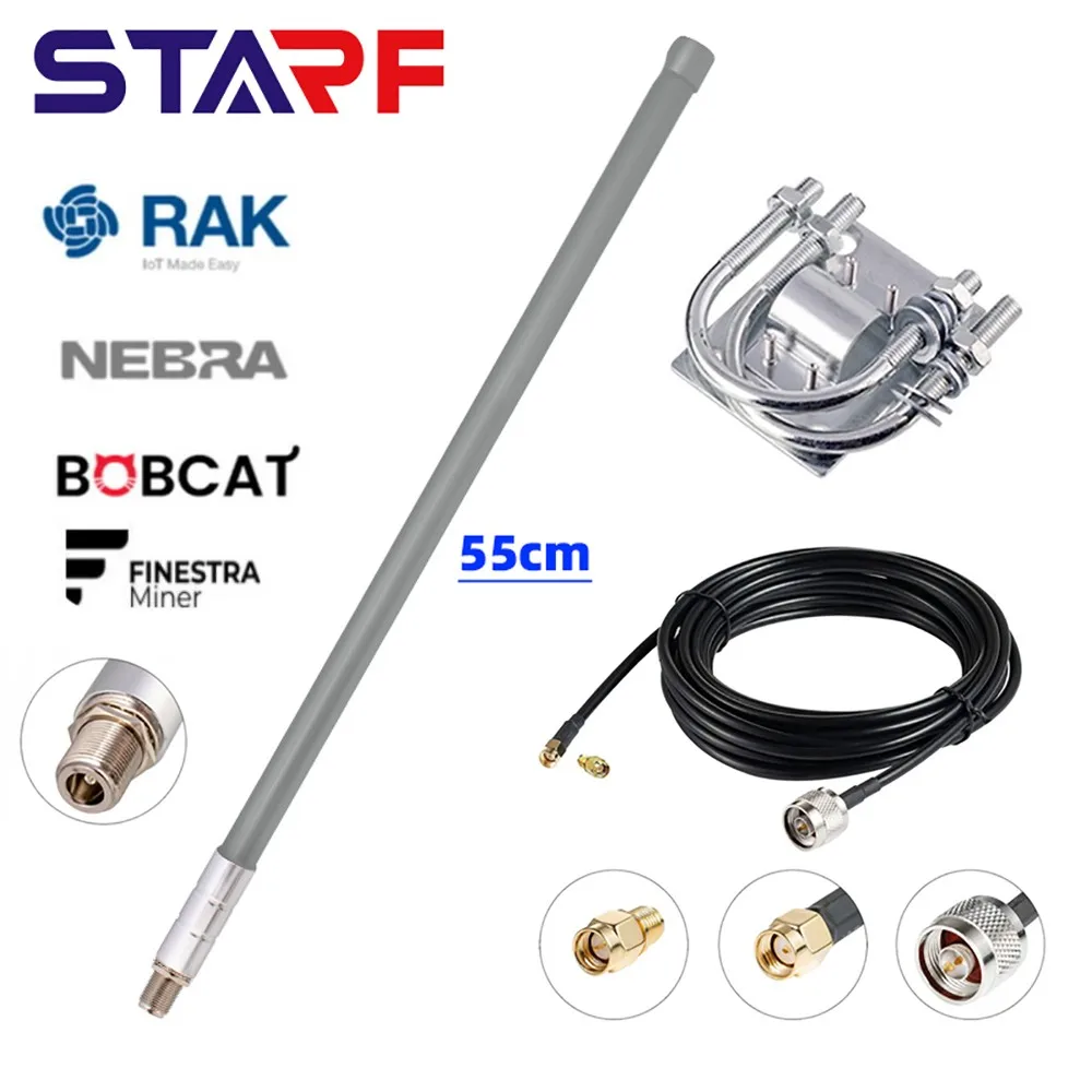 8dBi 868-930Mhz Antenna Aerial Tuned LoRa Helium Omni Fiberglass Aerial N Female Connector Antenna
8dBi 868-930Mhz Antenna Aerial Tuned LoRa Helium Omni Fiberglass Aerial N Female Connector Antenna