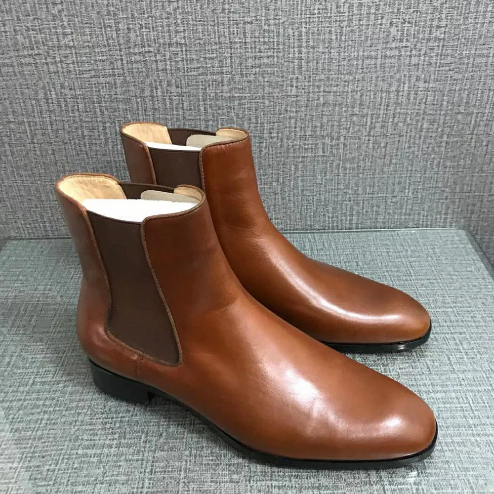 Высокие ботинки, роскошные коричневые, из натуральной кожи, на низком каблуке, Повседневная британская обувь на плоской подошве, лоферы для мужчин, кроссовки с шипами, размер 47
Высокие ботинки, роскошные коричневые, из натуральной кожи, на низком каблуке, Повседневная британская обувь на плоской подошве, лоферы для мужчин, кроссовки с шипами, размер 47