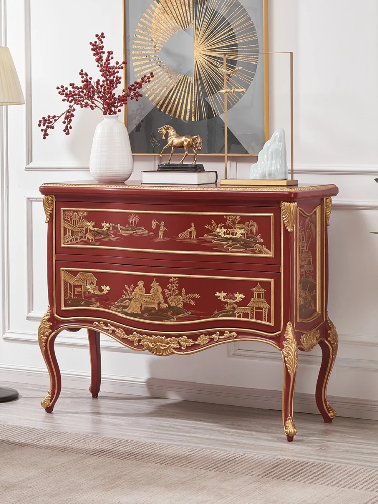 Входной шкаф во французском стиле, европейский стиль, вход, фойе, стена, окрашенная в американском стиле, роскошный коридор, комод 
Входной шкаф во французском стиле, европейский стиль, вход, фойе, стена, окрашенная в американском стиле, роскошный коридор, комод