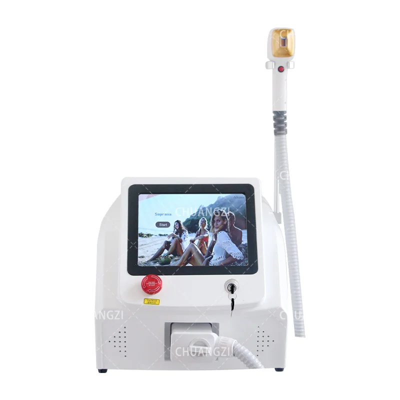 Professional 808nm Ice Platinum Epilator Painless Diode Laser Hair Removal Machine 755 1064 3 Wavelength Home Use Or Salon
Professional 808nm Ice Platinum Epilator Painless Diode Laser Hair Removal Machine 755 1064 3 Wavelength Home Use Or Salon