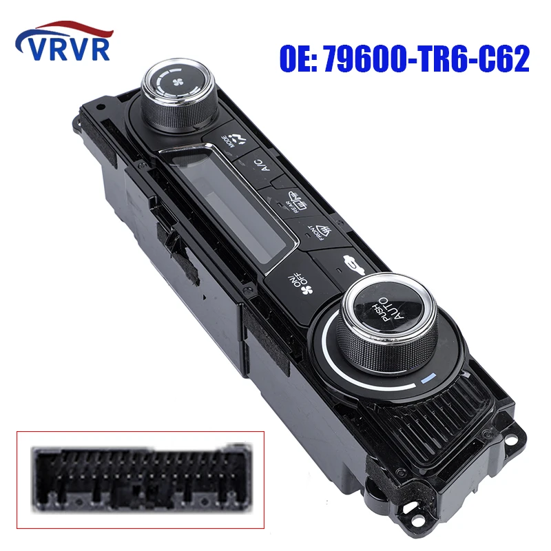 Переключатель контроля кондиционера VRVR 79600-TR6-C62 79600TR6C62 AC для Honda Civic 2013- 2015
Переключатель контроля кондиционера VRVR 79600-TR6-C62 79600TR6C62 AC для Honda Civic 2013- 2015