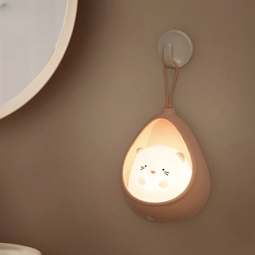 LED Night Light Sensor Control Cute Animal Human Induction Lamps for Children Kids Bedroom USB Rechargeable Silicone Wall Lights
LED Night Light Sensor Control Cute Animal Human Induction Lamps for Children Kids Bedroom USB Rechargeable Silicone Wall Lights