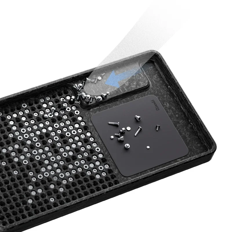 

Qianli Special Storage Tray for Mobile Phone Screws Vertical Correction Soft Hard Magnetic Precise Extractiona Dsorption Box