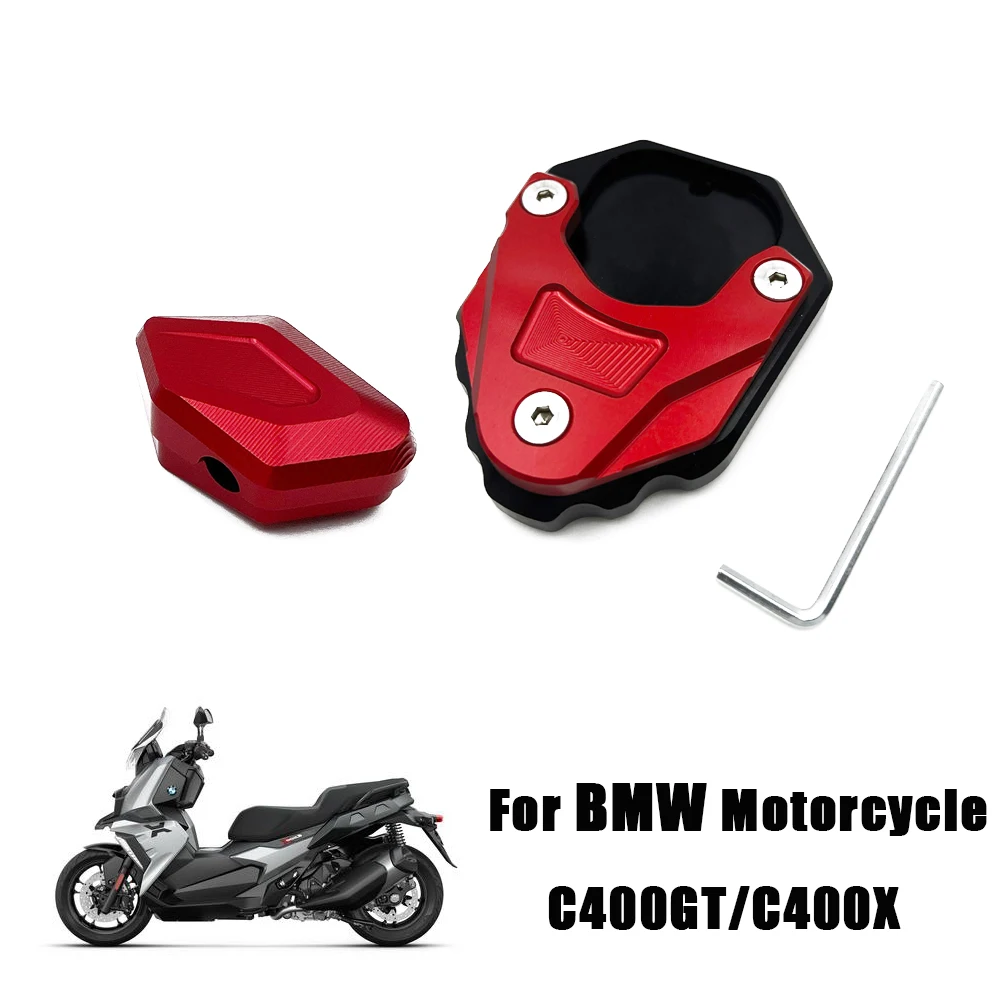 Motorcycle Accessories Foot Side Stand Pad Enlarger Support & Support Kickstand Column Auxiliary For BMW C400X C400GT C400 GT X
Motorcycle Accessories Foot Side Stand Pad Enlarger Support & Support Kickstand Column Auxiliary For BMW C400X C400GT C400 GT X
