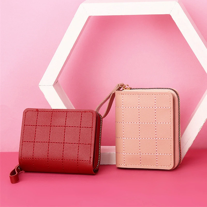 Square Zipper Short Women's Wallets Small Female PU Leather Coin Money Purses Clutch Bag Bank Credit ID Card Holder Case Clip
Square Zipper Short Women's Wallets Small Female PU Leather Coin Money Purses Clutch Bag Bank Credit ID Card Holder Case Clip