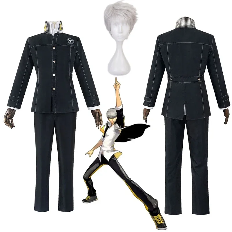 Anime Yasogami Yu Narukami Cosplay Costume Shin Megami Tensei P4 Cosplay Adult Men Boy High School Uniform Costume Set
Anime Yasogami Yu Narukami Cosplay Costume Shin Megami Tensei P4 Cosplay Adult Men Boy High School Uniform Costume Set