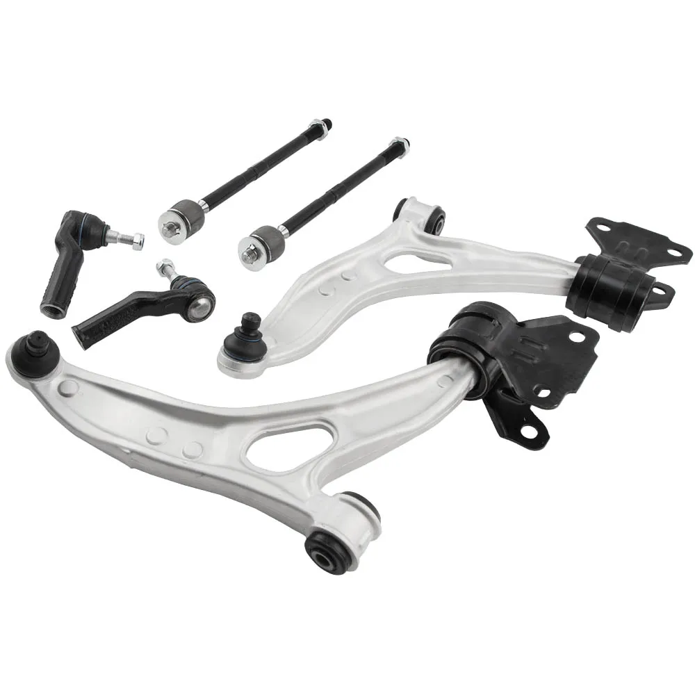 

Steering Suspension Kits Control Arms w/Ball Joints Tie Rods End For Ford C-Max