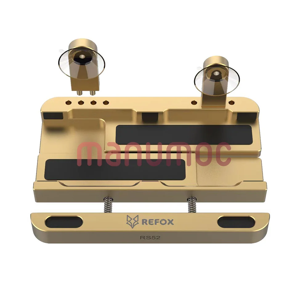 REFOX RS52 Multifunction Universal Fixture Disassembly Opener Rear Cover Glass Metal Clamping For iPhone 11-14 Series
REFOX RS52 Multifunction Universal Fixture Disassembly Opener Rear Cover Glass Metal Clamping For iPhone 11-14 Series