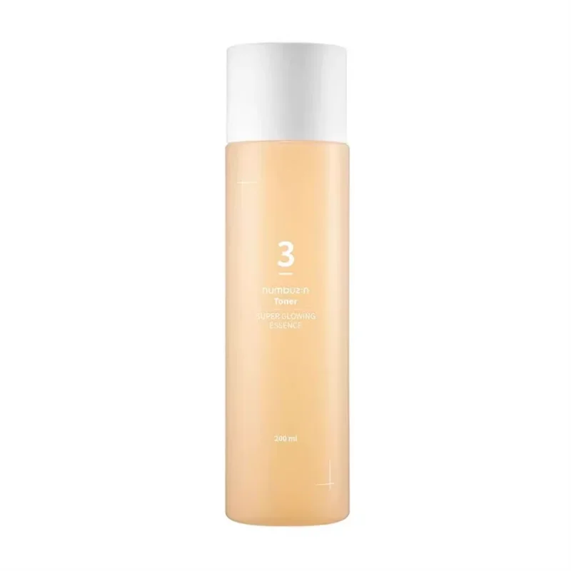 

Numbuzin NO.3 Luminous Miracle Yeast Toner 200ml Niacinamide Moisturizing Brightening Whitening Nourishing Hydration Skin Care