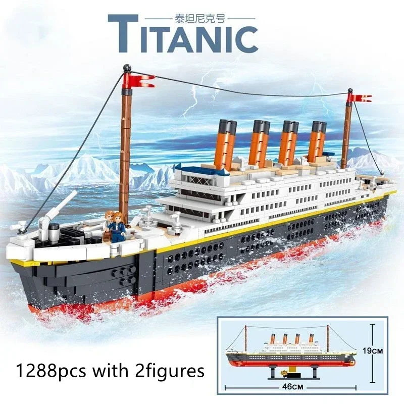2021 New Titanic Ship Model Series Building Blocks Kits Creativity Assemble Bricks Kids DIY Toys For Children Christmas Gifts
2021 New Titanic Ship Model Series Building Blocks Kits Creativity Assemble Bricks Kids DIY Toys For Children Christmas Gifts