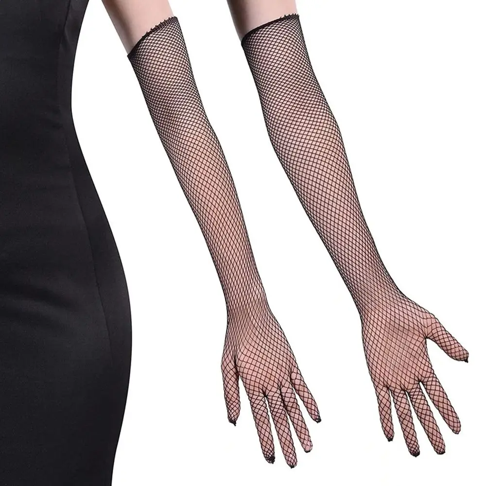 Stretch Long Gloves Dance Cosplay Mesh Driving Mittens 45cm Sun Protection Sunscreen Gloves Halloween
Stretch Long Gloves Dance Cosplay Mesh Driving Mittens 45cm Sun Protection Sunscreen Gloves Halloween