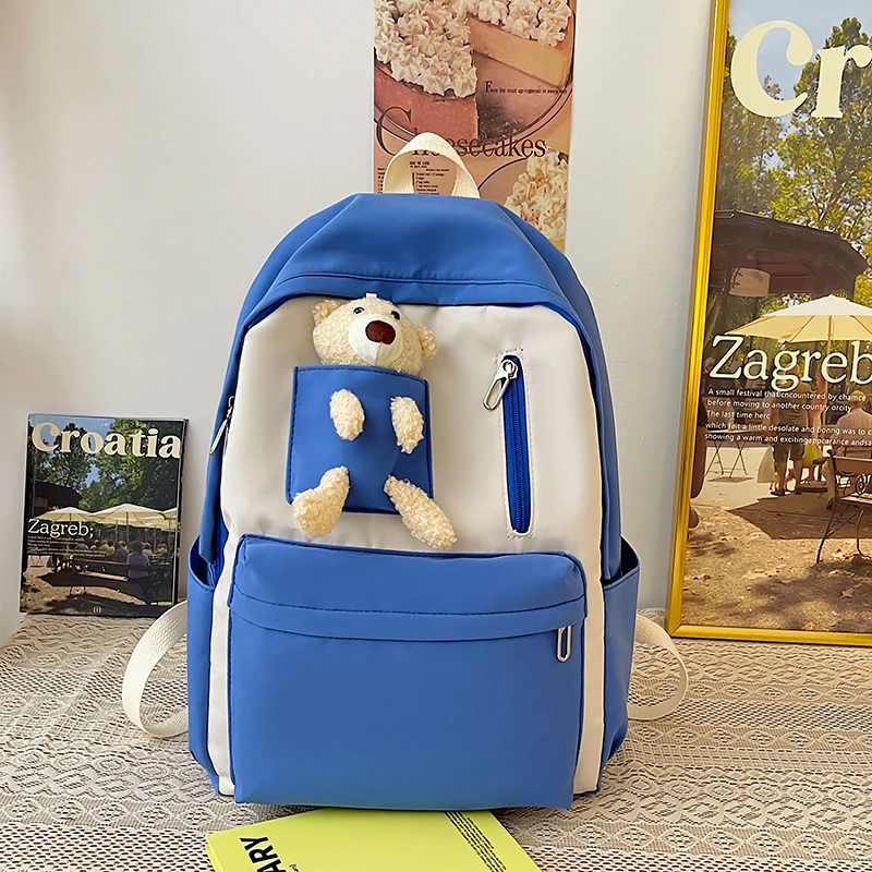 New Backpack on Sale 2023 High Quality Large Capacity Backpack Color Zipper Nylon Bag Multi Bag Student Bag Backpack
New Backpack on Sale 2023 High Quality Large Capacity Backpack Color Zipper Nylon Bag Multi Bag Student Bag Backpack