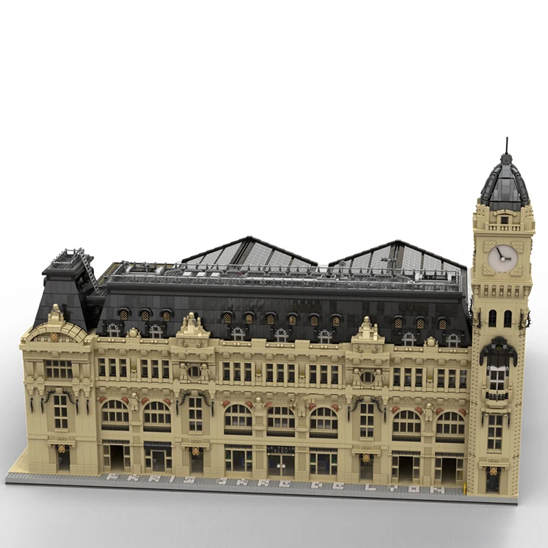 NEW 44756PCS Hot Selling City Street View MOC Modular world Building Paris Train Station DIY creative ideas childToy Gift Blocks
NEW 44756PCS Hot Selling City Street View MOC Modular world Building Paris Train Station DIY creative ideas childToy Gift Blocks
