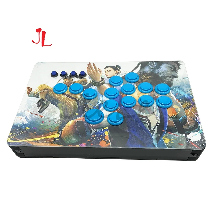 Customizable DIY Hitbox Arcade Fight Stick Fightbox Game Controller Gamepad with SANWA Buttons for PC/PS3/PS4 SWITCH Android
Customizable DIY Hitbox Arcade Fight Stick Fightbox Game Controller Gamepad with SANWA Buttons for PC/PS3/PS4 SWITCH Android