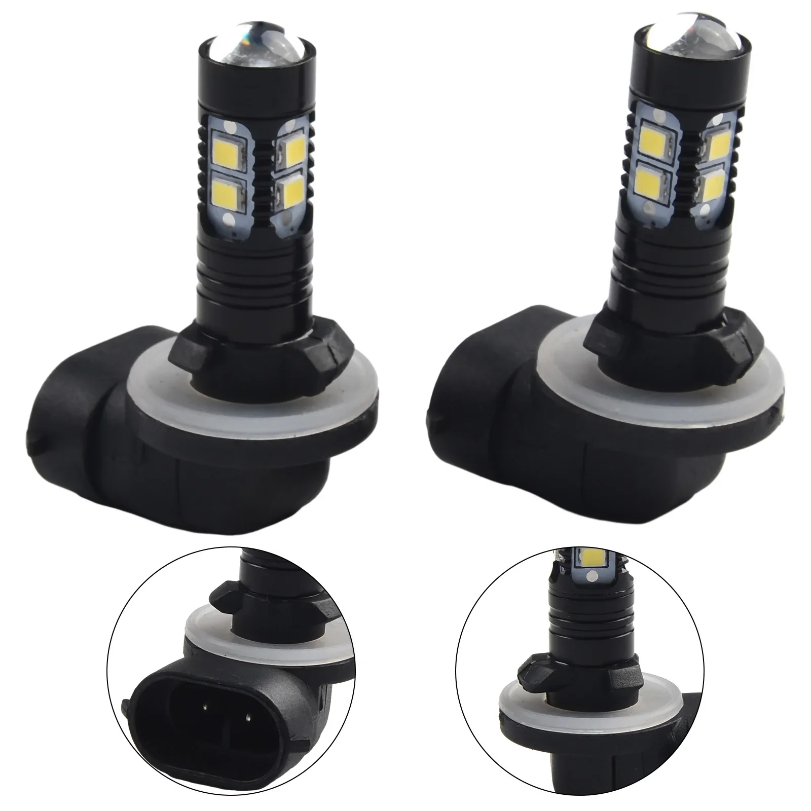 2PCS 881 LED Fog Light Driving Bulbs 862 886 889 894 896 898 White 6000K 12V Car Headlight 50W 1000LM High Low Beam
2PCS 881 LED Fog Light Driving Bulbs 862 886 889 894 896 898 White 6000K 12V Car Headlight 50W 1000LM High Low Beam