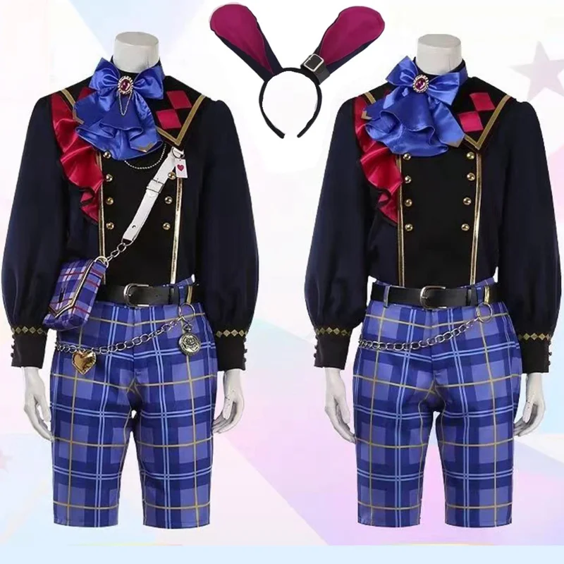 Ensemble Stars Black Rabbit Uniform Nito Nazuna Tenma Mitsuru Mashiro Tomoya Shino Hajime Anime Coplays Show Clothing Halloween
Ensemble Stars Black Rabbit Uniform Nito Nazuna Tenma Mitsuru Mashiro Tomoya Shino Hajime Anime Coplays Show Clothing Halloween