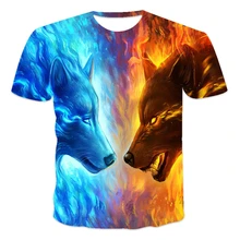 2021 new best-selling trendy men's 3D printing wolf fashion street hip-hop T-shirt
2021 new best-selling trendy men's 3D printing wolf fashion street hip-hop T-shirt
