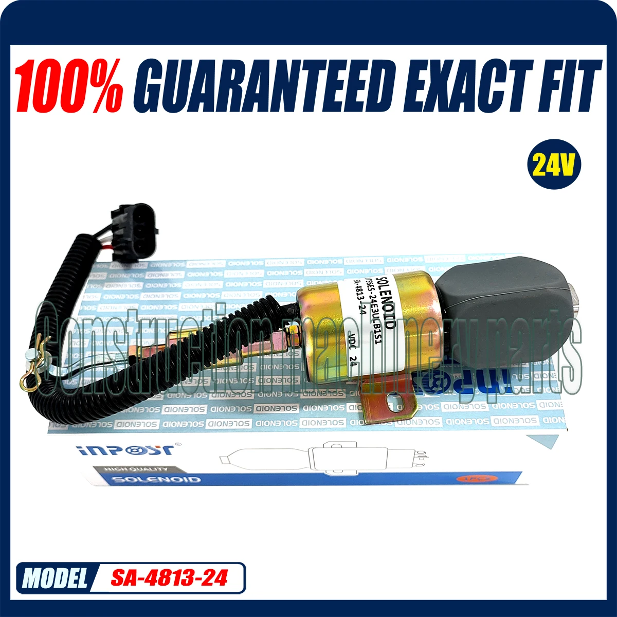 SA-4813-24 электромагнитный клапан отключения подачи топлива 1756ES-24E3ULB1S1 SA-4813-24 24V D59-105-04 3928219 для Ouman Shangchai 6114 DIESEL
SA-4813-24 электромагнитный клапан отключения подачи топлива 1756ES-24E3ULB1S1 SA-4813-24 24V D59-105-04 3928219 для Ouman Shangchai 6114 DIESEL