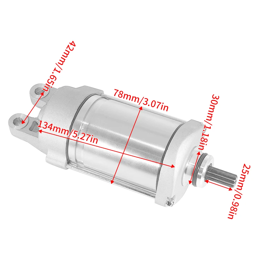 

Motorcycle 12V Starter Motor For Yamaha SR10/ SRV10 Viper B-TX LE DX M-TX 141 SE M-TX 153 162 R-TX DX S-TX 137 DX 8ES-81890-00