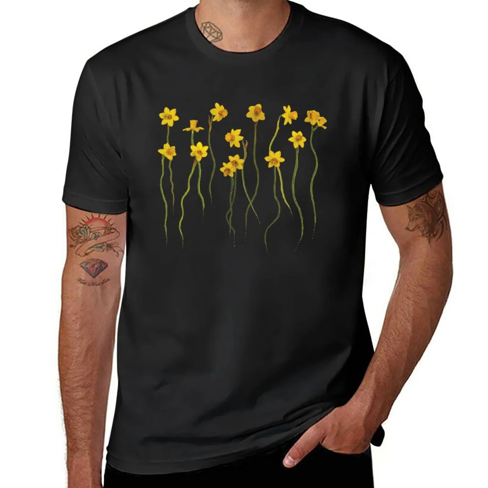 New daffodils T-Shirt Short sleeve tee summer top anime clothes funny t shirts for men
New daffodils T-Shirt Short sleeve tee summer top anime clothes funny t shirts for men