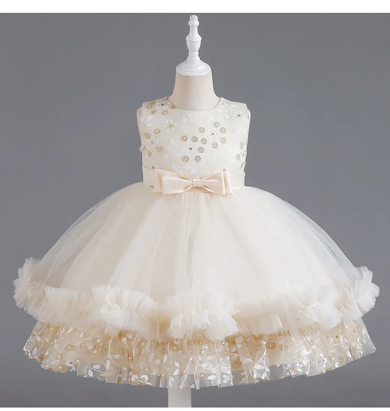 Cute Sequined Girls Layered Lace Princess Dress Infant Birthday Party Ball Gown Kids Child White Baptism Tutu Costume Clothes
Cute Sequined Girls Layered Lace Princess Dress Infant Birthday Party Ball Gown Kids Child White Baptism Tutu Costume Clothes