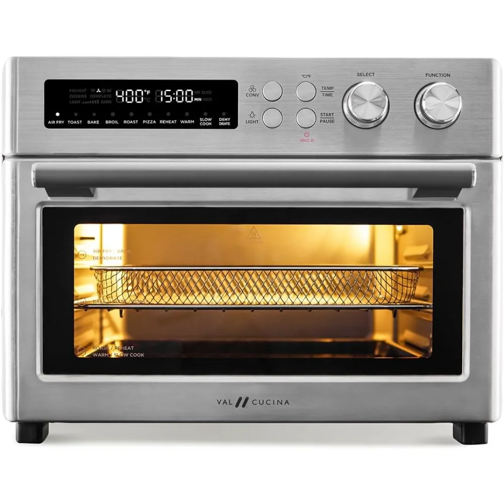Air Fryer Toaster Oven, Extra Large Countertop Convection Oven 10-in-1 Combo, 6-Slice Toast, Enamel Baking Pan Easy Clean
Air Fryer Toaster Oven, Extra Large Countertop Convection Oven 10-in-1 Combo, 6-Slice Toast, Enamel Baking Pan Easy Clean