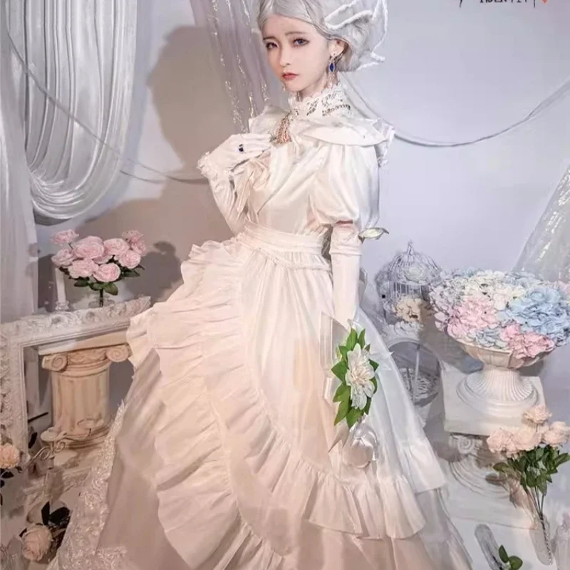 Stock Game Identity V Mary Madame Red Cosplay Costume Women Girl Bloody Queen Wedding Suit White Role Play Clothing Party Suit
Stock Game Identity V Mary Madame Red Cosplay Costume Women Girl Bloody Queen Wedding Suit White Role Play Clothing Party Suit