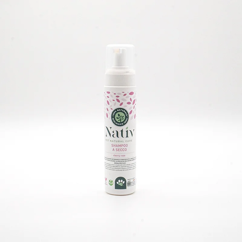 NATIV DRY SHAMPOO ''Cherry Rose''- Dog Shampoo eco-friendly - Made in Italy - Patented - Ecolabel 1 box includes 48 pieces
NATIV DRY SHAMPOO ''Cherry Rose''- Dog Shampoo eco-friendly - Made in Italy - Patented - Ecolabel 1 box includes 48 pieces