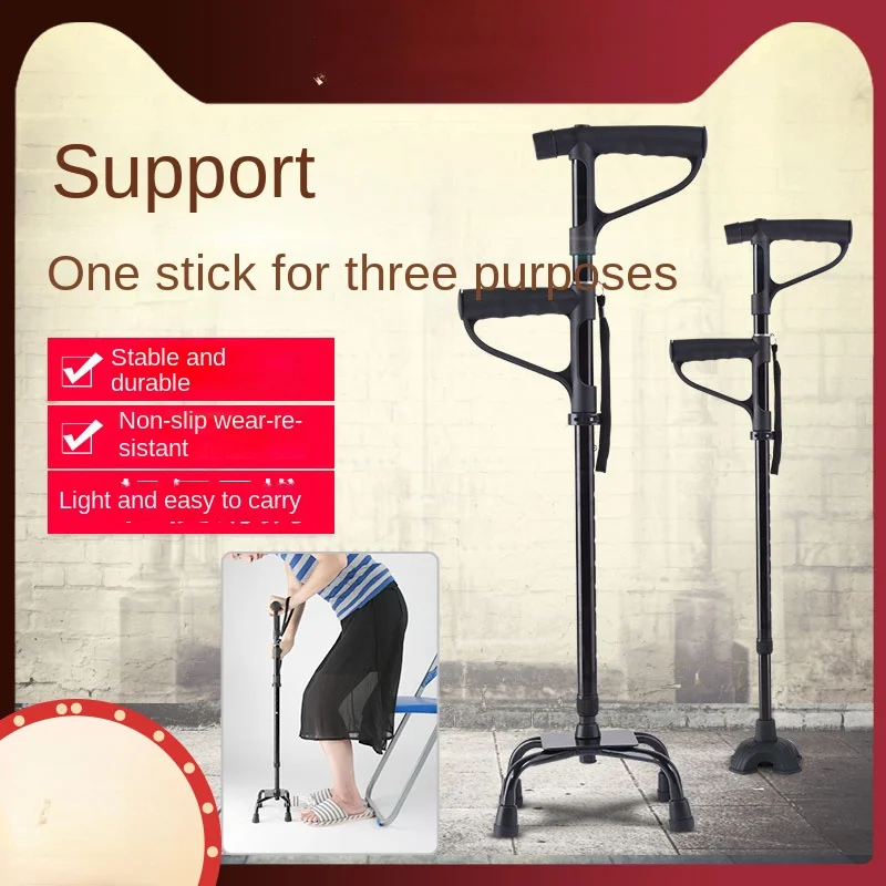 Walking Stick for the Elderly Four-Legged Telescopic Cane for the Elderly Aluminum Alloy Lightweight Multi-Function
Walking Stick for the Elderly Four-Legged Telescopic Cane for the Elderly Aluminum Alloy Lightweight Multi-Function