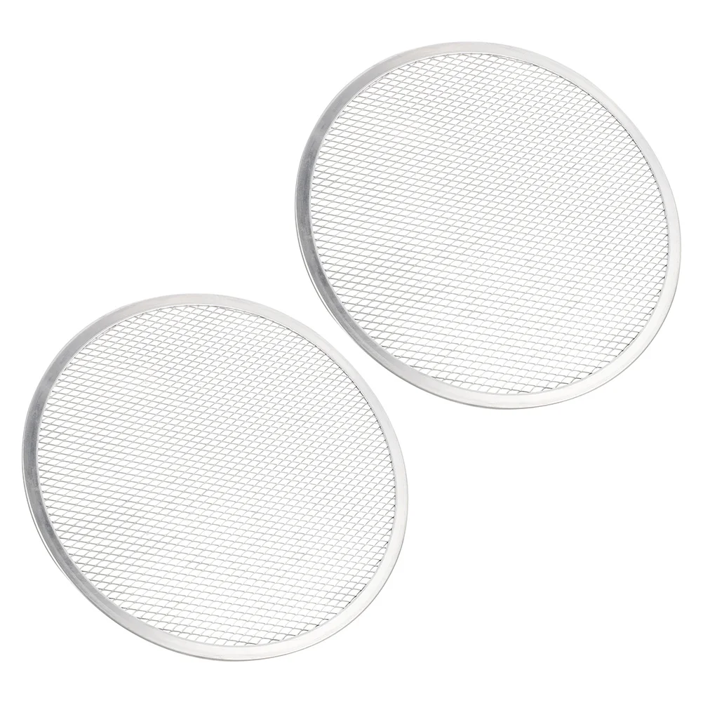 2 Pcs Thicken Pizza Pan Baking Dishes for Oven Multi-function Tray Aluminum Heavy-duty
2 Pcs Thicken Pizza Pan Baking Dishes for Oven Multi-function Tray Aluminum Heavy-duty