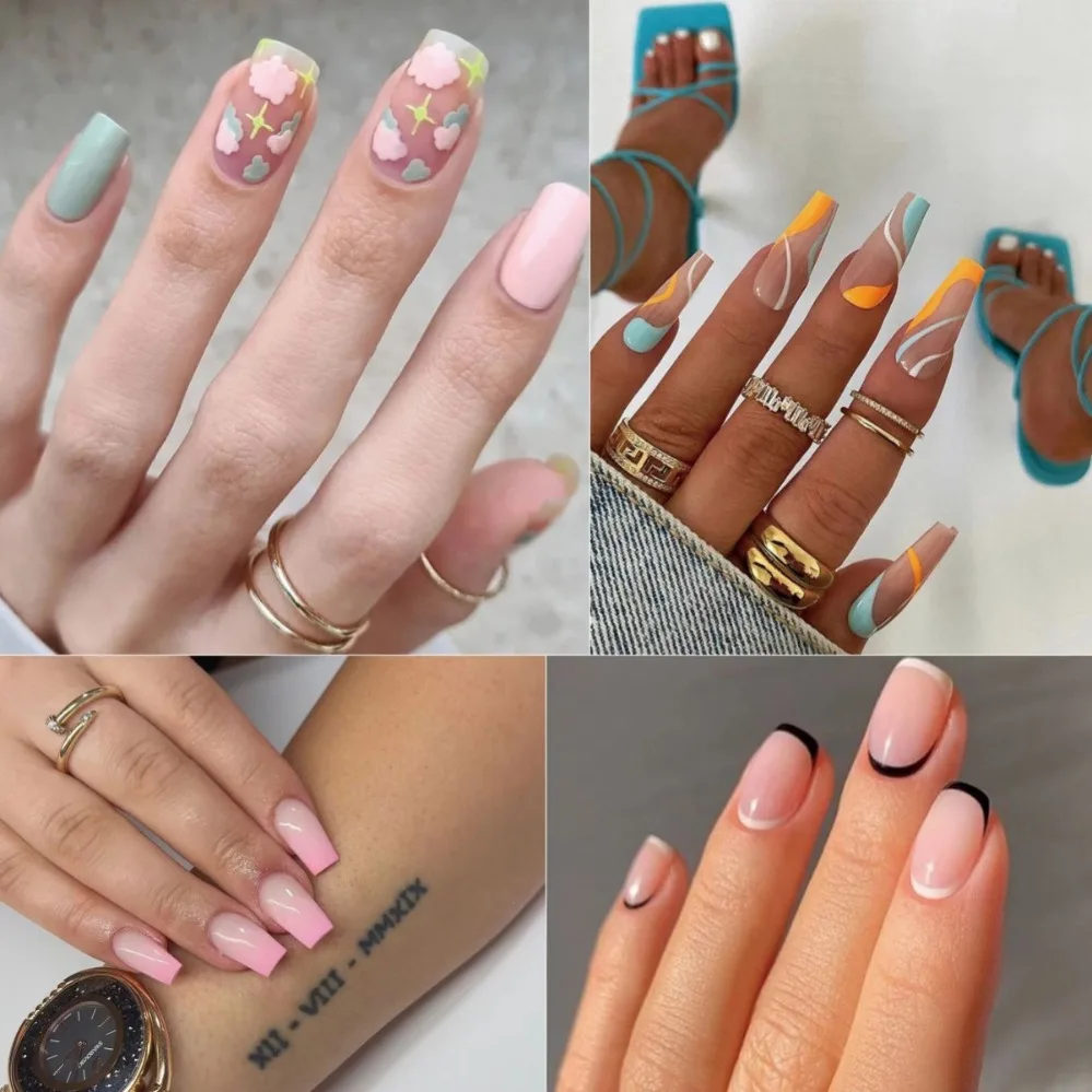 24p Artificial Ballet Full Nail Art Fake Nails Coverage Waterproof Acrylic Sticky on Nails Seamless Removable Press on Nail Tips
24p Artificial Ballet Full Nail Art Fake Nails Coverage Waterproof Acrylic Sticky on Nails Seamless Removable Press on Nail Tips