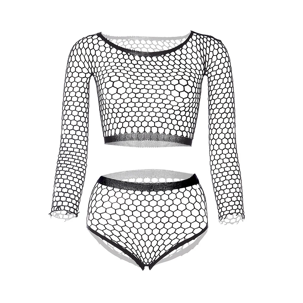 Mens Sexy Fishnet Lingerie Set Long Selveless Bodysuit Hight Cut Jumpsuit Solid Hollow Underwear Leotard Suit Gay Erotic Wear
Mens Sexy Fishnet Lingerie Set Long Selveless Bodysuit Hight Cut Jumpsuit Solid Hollow Underwear Leotard Suit Gay Erotic Wear