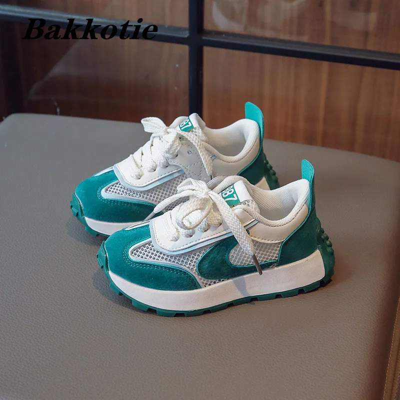 Kids Sneakers 2023 Spring Boys Sports Running Chunky Trainers Girls Fashion Brand Casual Shoes Breathable Thick Sole Platform
Kids Sneakers 2023 Spring Boys Sports Running Chunky Trainers Girls Fashion Brand Casual Shoes Breathable Thick Sole Platform