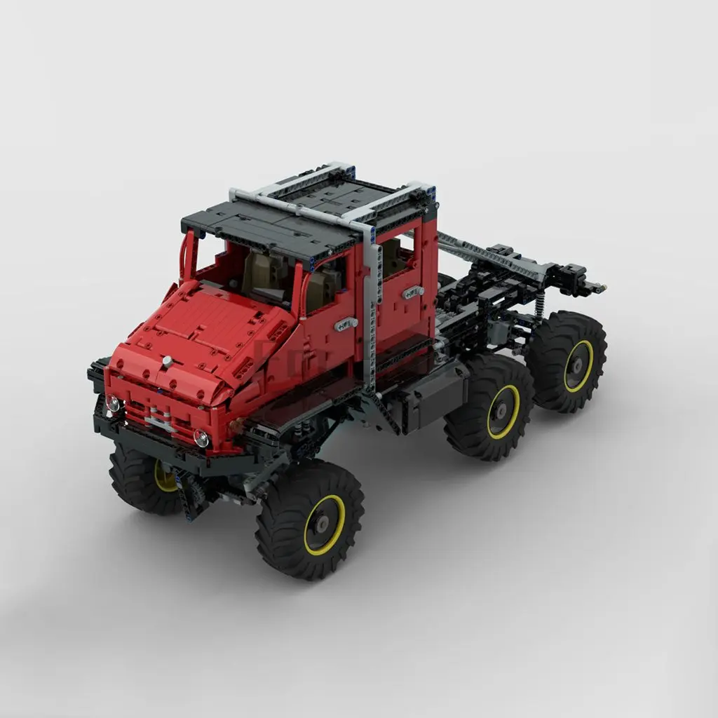 MOC-93106 Unimog 6x6 модель строительного блока для грузовика, сращенная электрическая игрушка-пазл, подарок для детей
MOC-93106 Unimog 6x6 модель строительного блока для грузовика, сращенная электрическая игрушка-пазл, подарок для детей