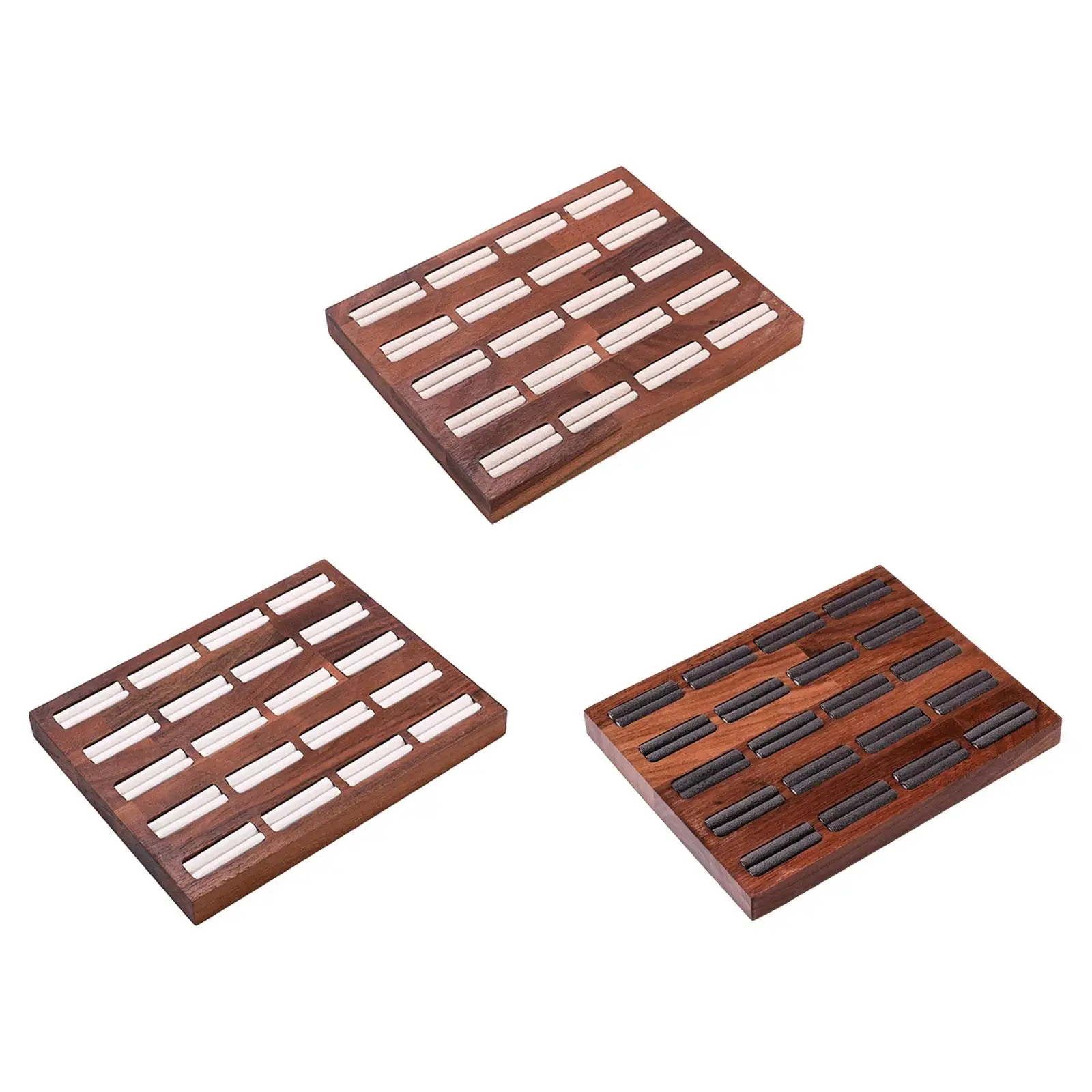 Jewelry Tray Rings Display Stand 20 Slots, Table Centerpiece, Storage Holder for Earrings Studs Countertop Vanity Personal
Jewelry Tray Rings Display Stand 20 Slots, Table Centerpiece, Storage Holder for Earrings Studs Countertop Vanity Personal