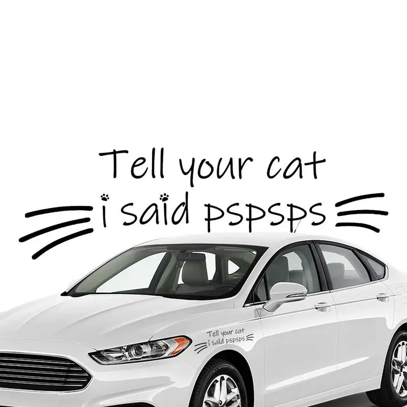 Cute Stickers For Cars Car Mirror Decal Tell Your Cat I Said Pspsps Waterproof Car Decals Car Accessories Car Sticker For Trucks
Cute Stickers For Cars Car Mirror Decal Tell Your Cat I Said Pspsps Waterproof Car Decals Car Accessories Car Sticker For Trucks
