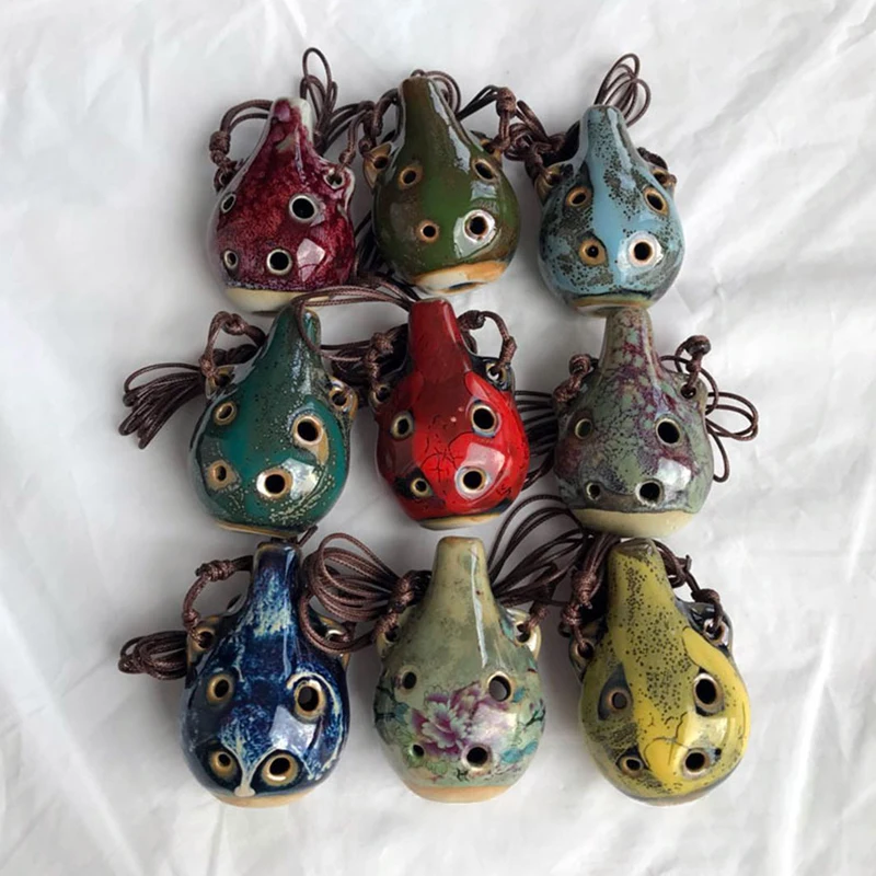 6 отверстий, маленькая канавка Ocarina, инструмент для начинающих, Туристический Сувенирный инструмент, аксессуары, Керамическая подвеска
6 отверстий, маленькая канавка Ocarina, инструмент для начинающих, Туристический Сувенирный инструмент, аксессуары, Керамическая подвеска